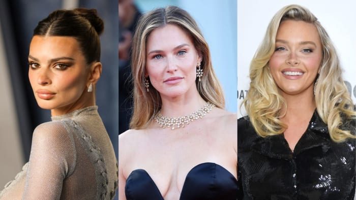 Emily Ratajkowski, Bar Refaeli and Camille Kostek